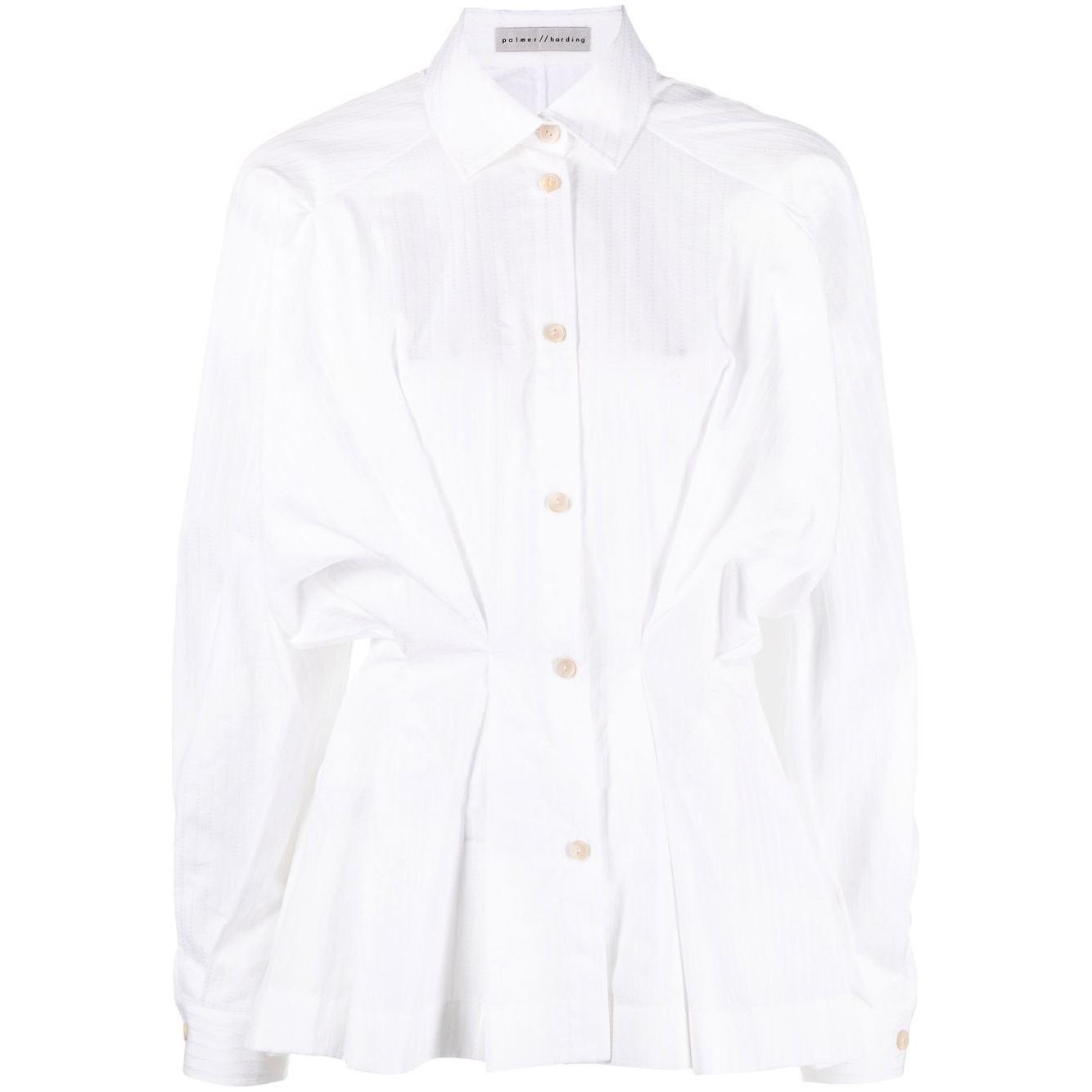 PALMER/HARDING Shirts White SAH036WHTTEX