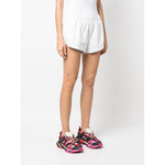 Balenciaga flared elasticated-waist shorts Short trousers