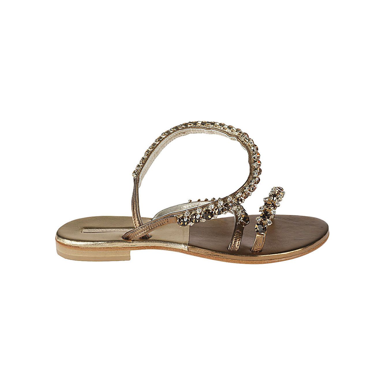 Emanuela Caruso Sandals Golden R36ORO