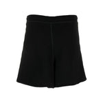 Ganni logo-patch shorts T3565099