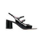 CAREL PARIS With Heel Black PAPAYA03NOIR/IVOIRE
