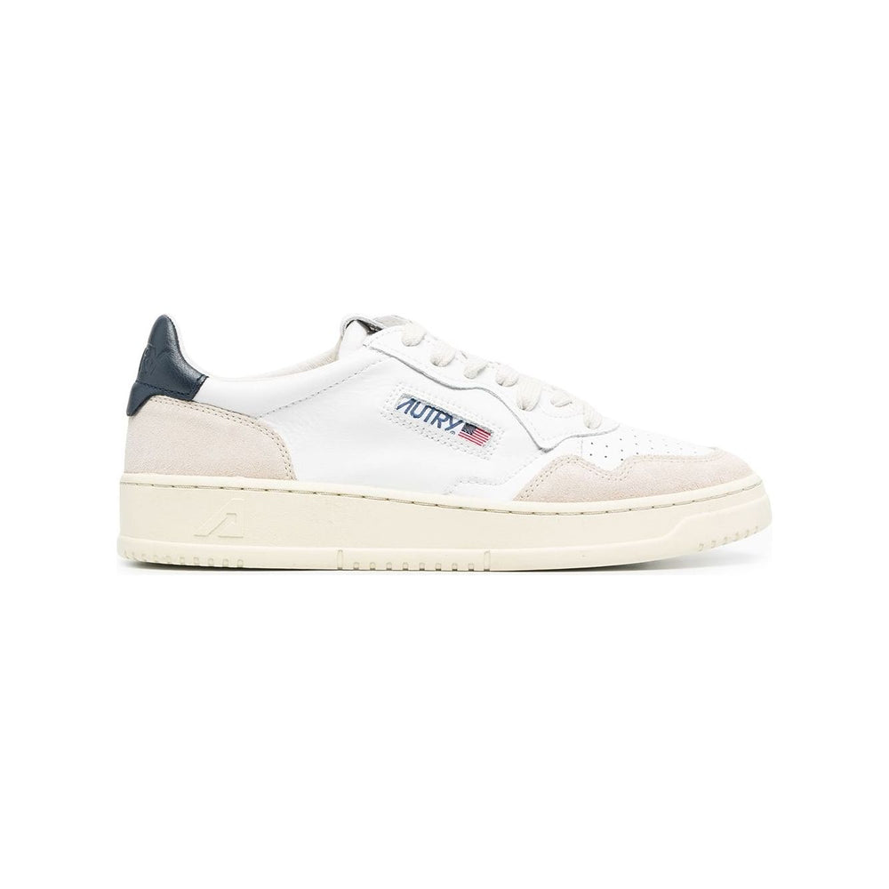 Autry Medalist low Sneakers AULMLS28WHT/BLUE