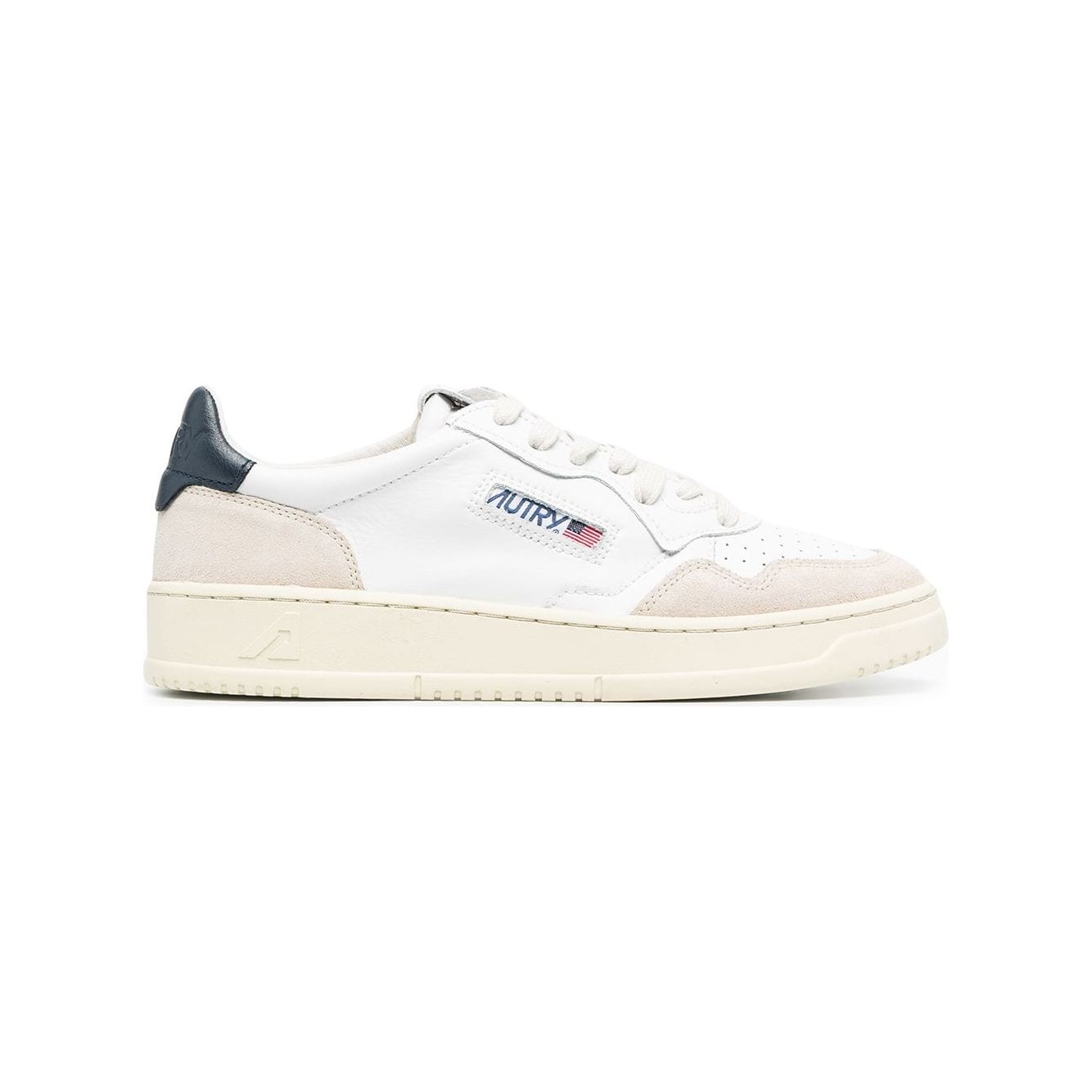 Autry Medalist low Sneakers AULMLS28WHT/BLUE