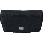 Dolce & Gabbana Blue Crocodile Eyewear Sunglasses Case Cover Pouch leather accessories