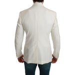 Dolce & Gabbana SICILIA Cream Single Breasted Formal Blazer KOS1708-46