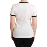 Dolce & Gabbana White YEAR OF THE PIG Top Cotton T-shirt TSH4552-36