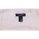 Dolce & Gabbana White Waist Tuxedo Smoking Belt Cummerbund NOC10452-48