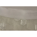 Koonhor White Sequined Straight Pencil Skirt GSS10751-2