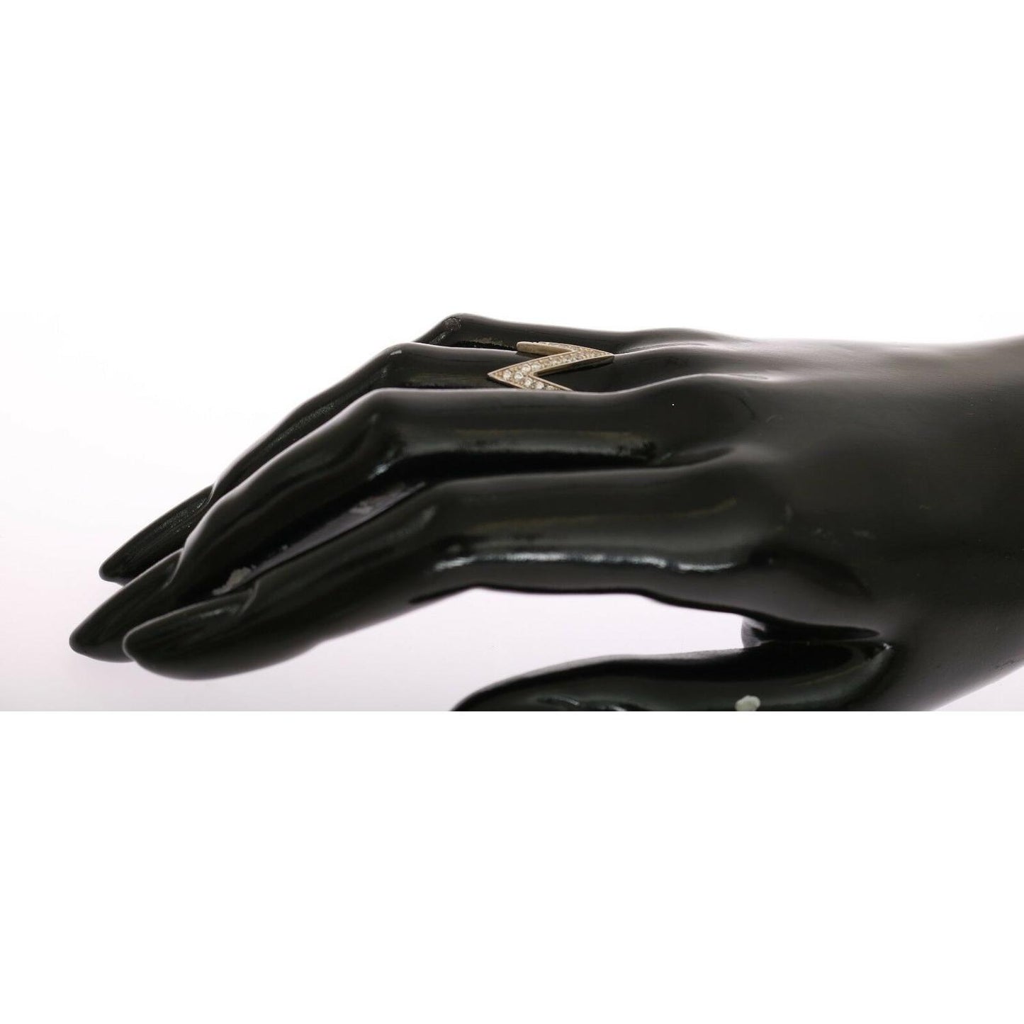 Nialaya Silver Authentic Womens Clear Ring SMY11069-44