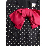 Valentino mini dress with bow BVADL698SAFQ-P25