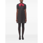 Valentino mini dress with bow BVADL698SAFQ-P25