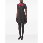 Valentino mini dress with bow BVADL698SAFQ-P25