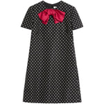 Valentino mini dress with bow BVADL698SAFQ-P25