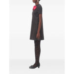 Valentino mini dress with bow BVADL698SAFQ-P25