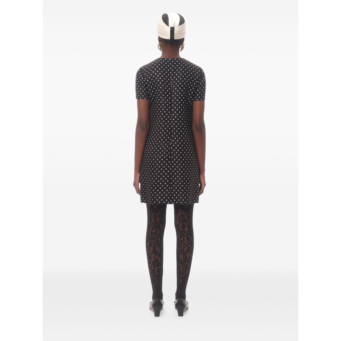 Valentino mini dress with bow BVADL698SAFQ-P25