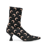 Marine Serre 60mm moon-printed jersey boots WFW041ACJER0053IT99-P25