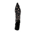 Marine Serre 60mm moon-printed jersey boots WFW041ACJER0053IT99-P25