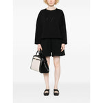 Emporio Armani Double jersey sweatshirt with logo embroidery EW000482AF10002UC001-P25
