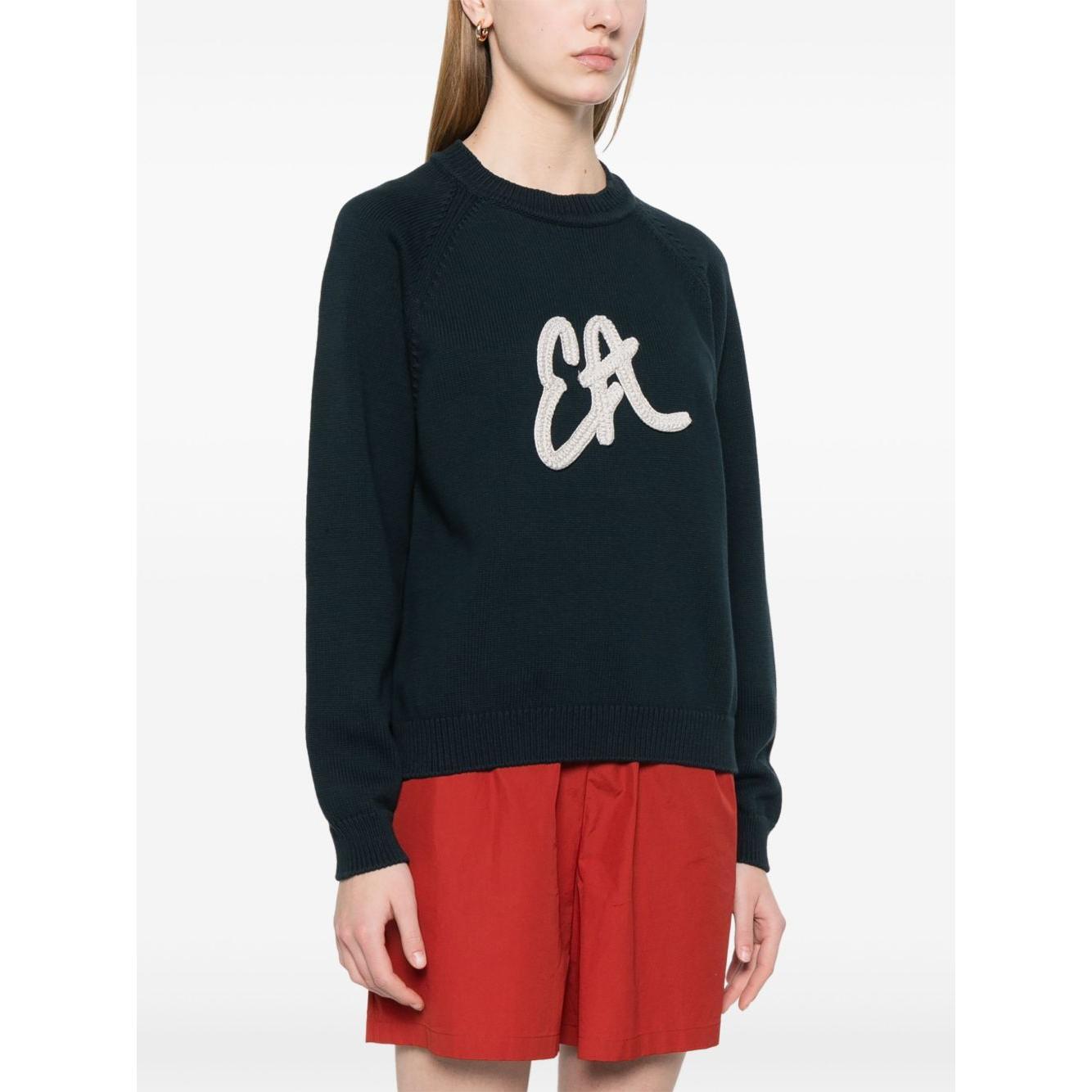 Emporio Armani Sweater with maxi EA Icon logo EW001748AF13948UB115-P25