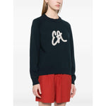 Emporio Armani Sweater with maxi EA Icon logo EW001748AF13948UB115-P25