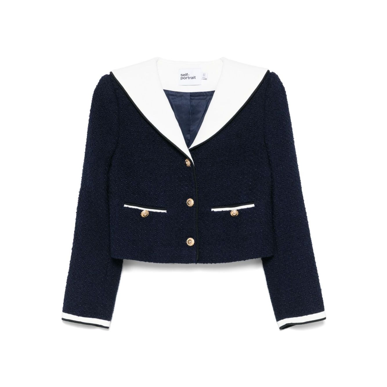 Self-portrait Jackets Blue