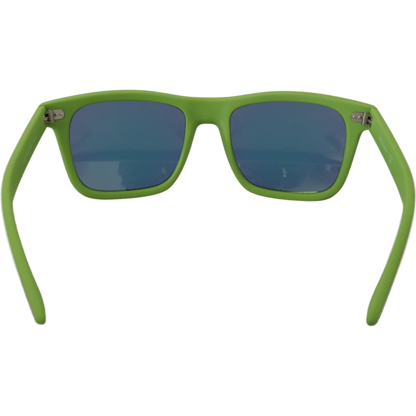 Dolce & Gabbana Green Rubber Full Rim Frame Shades DG6095 Acid Sunglasses GLA1159