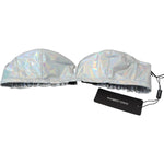 Dolce & Gabbana Silver Holographic Effect Bustier Brassiere Top TSH83154 -40