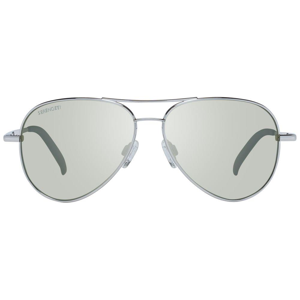 Serengeti Silver Unisex Sunglasses SE-1044482-FBB-142