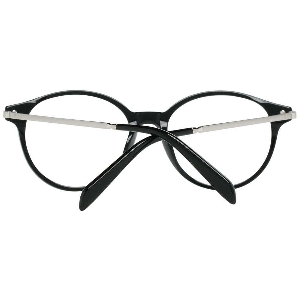 Emilio Pucci Black Metal & Plastic Glasses (Frames)