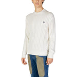 U.S. POLO ASSN. White Cotton Sweater US-15719300008-IT54 | XXL
