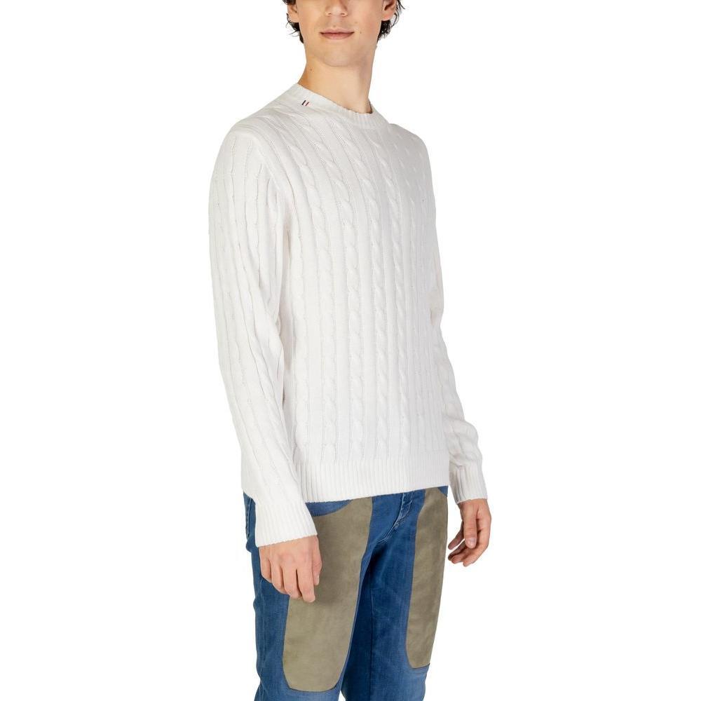 U.S. POLO ASSN. White Cotton Sweater US-15719300008-IT54 | XXL