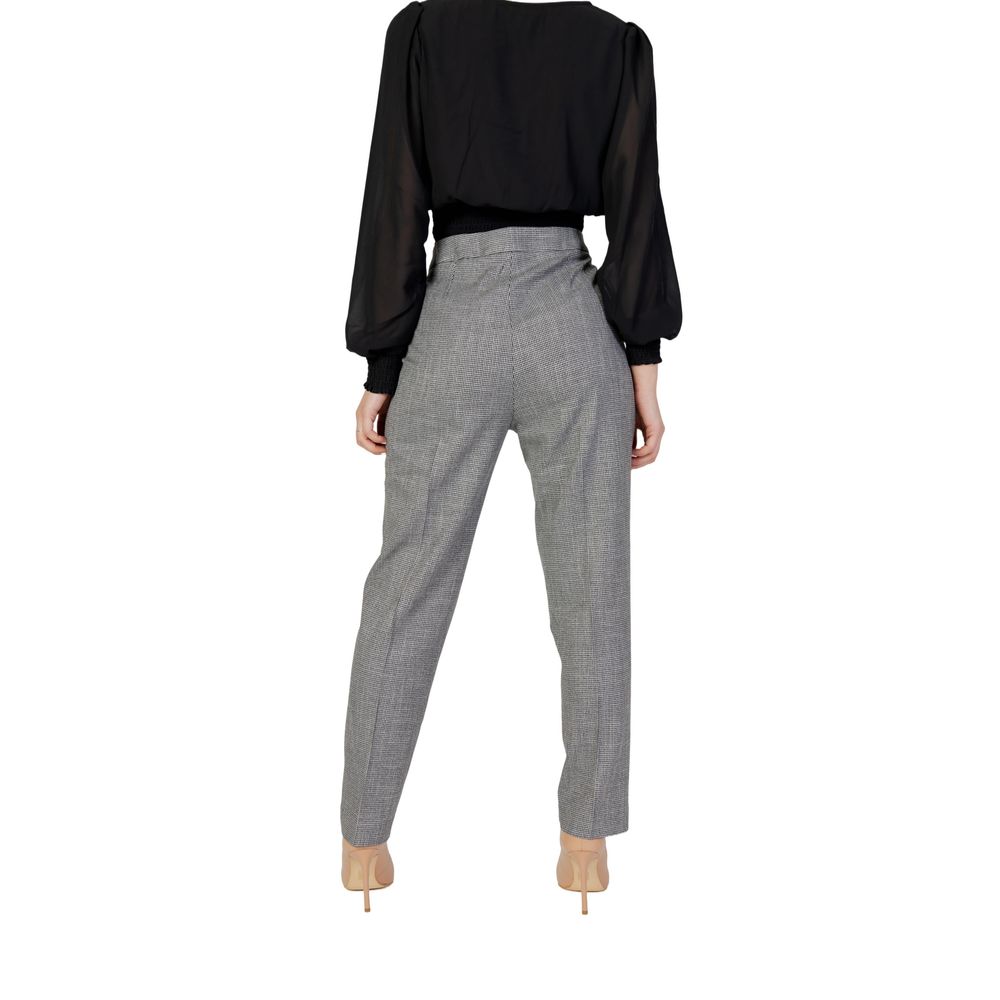 Morgan De Toi Black Polyester Pant