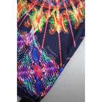 Dolce & Gabbana Multicolor Luminarie Print Men Silk Shirt TSH94189-38