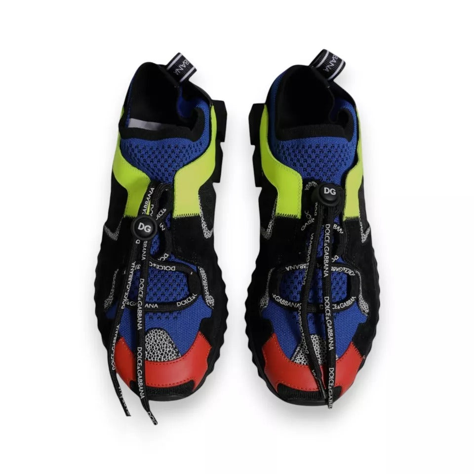Dolce & Gabbana Multicolor Low Top Sorrento Sneakers Shoes MV6862-42