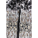 Dolce & Gabbana Crystal Silver Runway Handmade Dress SIG12480-1