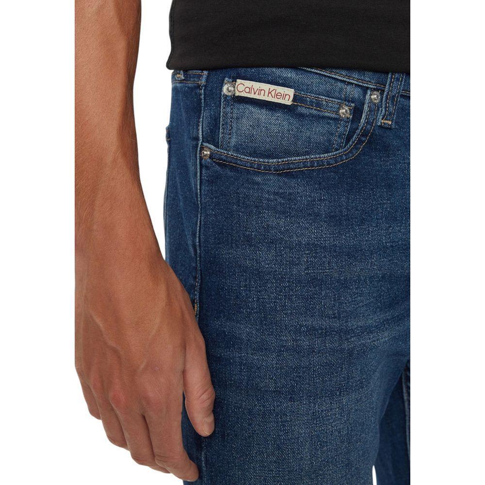 Calvin Klein Jeans Blue Cotton Slim Fit Jean CA-16498400348-W36 | L32