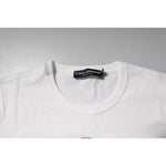 Dolce & Gabbana White Cotton Logo Floral Crew Neck T-shirt TSH878642-44
