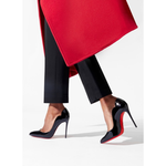 Christian Louboutin Black Patent Leather Hot Chick Pumps 100 CL1190911BK01