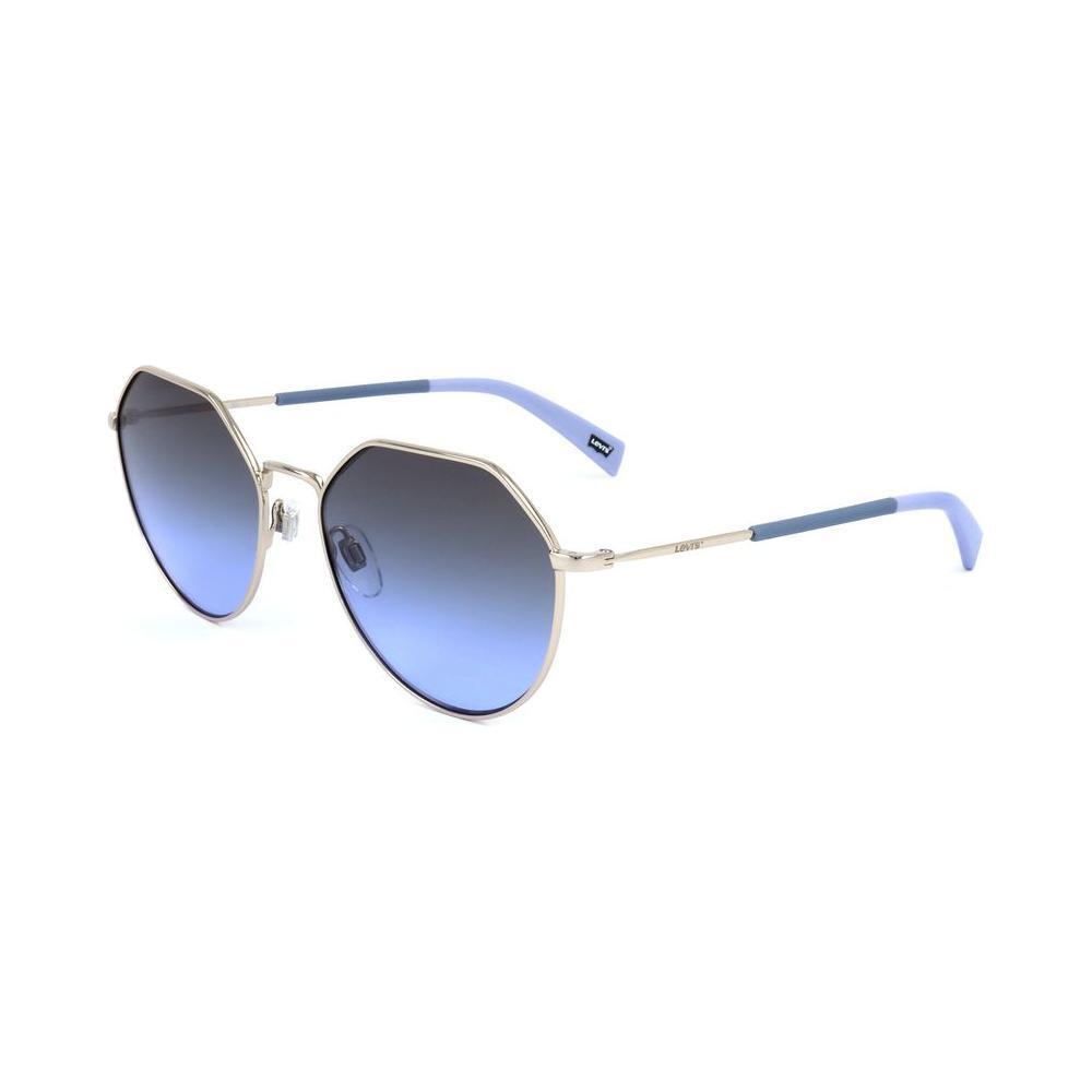 Levi's Gray Stainless Steel Sunglasses