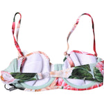 Dolce & Gabbana Multicolor Floral Padded Balconette Bra Underwear BIK1991-2