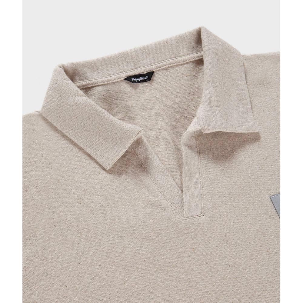 Refrigiwear White Cotton Polo Shirt RE-15008-L
