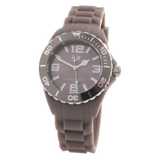 Haurex Brown Rubber Watch