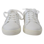 Dolce & Gabbana White Classic Sneakers Women Leather Shoes LA10164-35