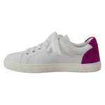 Dolce & Gabbana White Classic Sneakers Women Leather Shoes LA10164-35
