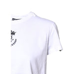 Dolce & Gabbana White Logo Crown Cotton Crew Neck T-shirt TSH878607-38