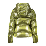 K-WAY Green Polyamide Women Jacket KW-34395-M