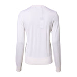 Dolce & Gabbana White Cashmere Crew Neck Top Cardigan Sweater