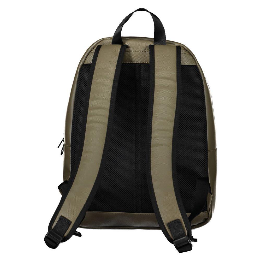 Tommy Hilfiger Green Polyethylene Men Backpack TO-26289