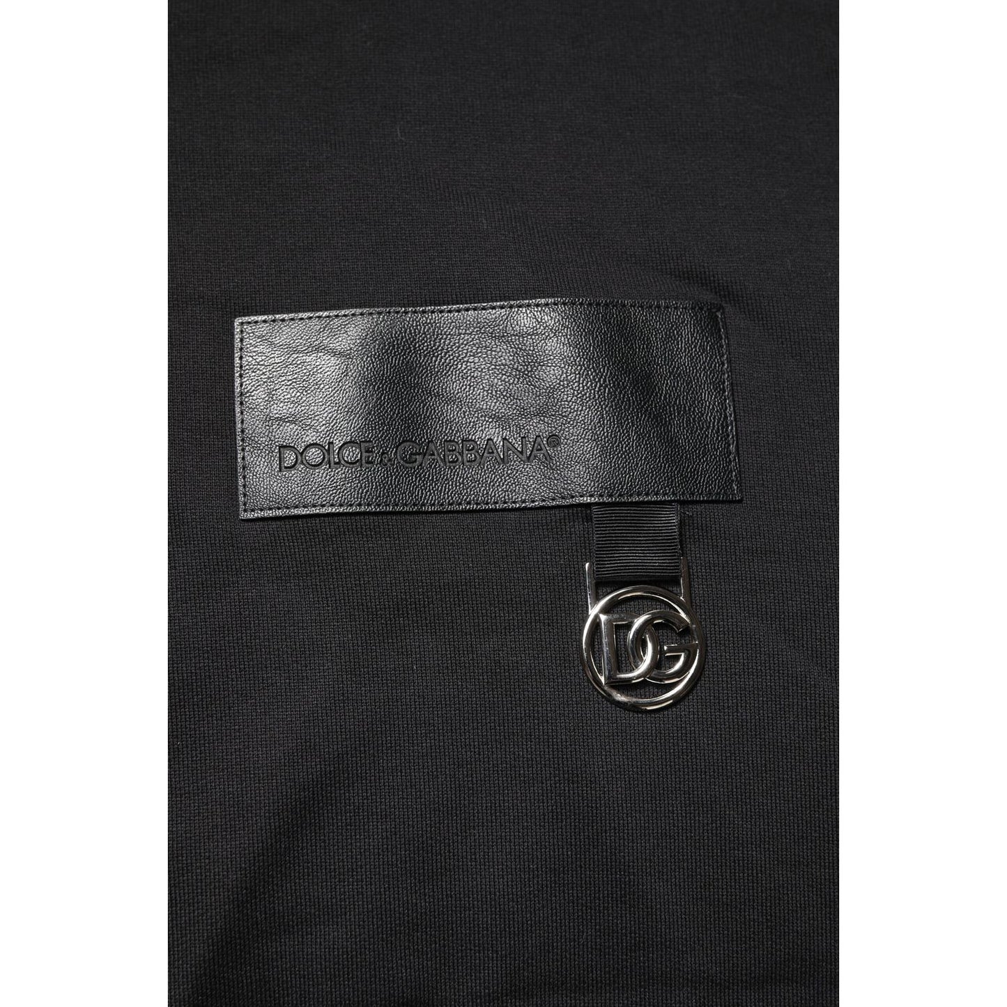 Dolce & Gabbana Black DG Logo Crew Neck Sweatshirt Sweater