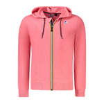 K-WAY Pink Cotton Men Sweater KW-34248-XS